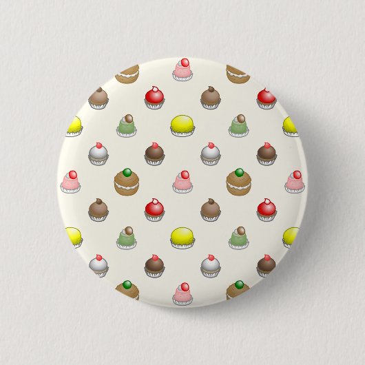 Klein taartpatroon ronde button 5,7 cm (Voorkant)