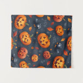 Klein tapijt met Halloween-thema Wandkleed (Voorkant (horizontaal))