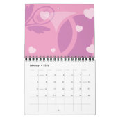 Klein tenniskalender voor coach, speler en ventila kalender (Feb 2026)