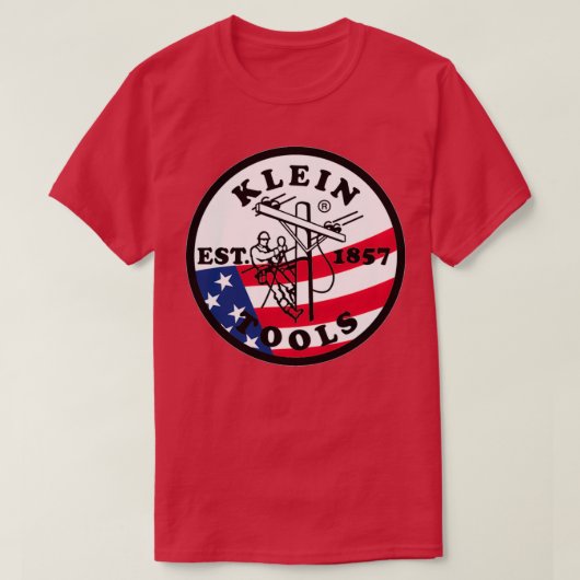 Klein Tools Est T-shirt (Design voorkant)
