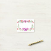 Klein tuinframe ontwerp post-it® notes (Op bureau)
