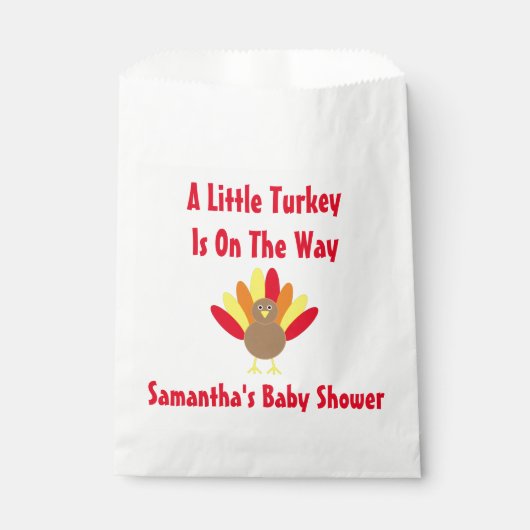 klein Turkije onderweg Bedankzakje (Voorkant)