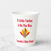 klein Turkije onderweg Papieren Bekers (Voorkant)