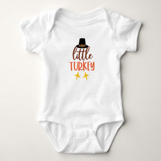 Klein Turkije, Schattigee Thanksgiving Romper