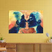 Klein tussen 2007 canvas afdruk (Insitu (Woonkamer))