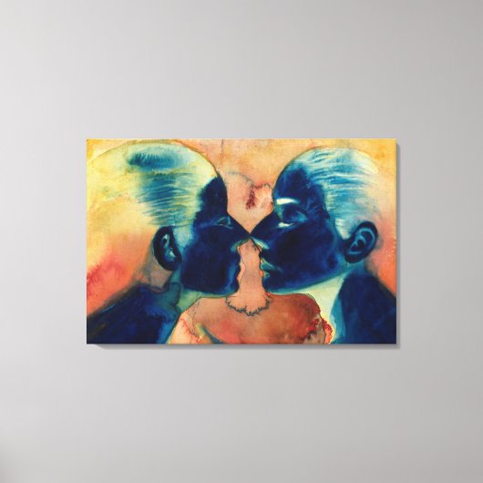 Klein tussen 2007 canvas afdruk (Voorkant)