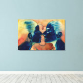 Klein tussen 2007 canvas afdruk (Insitu (Houten vloer))