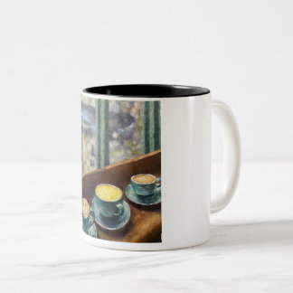 Klein Tweekleurige Koffiemok