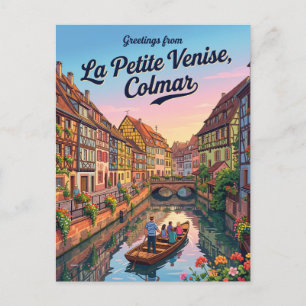 Klein Venetië Frankrijk Briefkaart