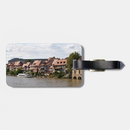 Klein Venetië in Bamberg Bagagelabel (Achterkant horizontaal)