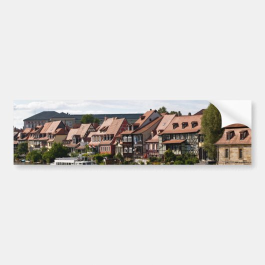 Klein Venetië in Bamberg Bumpersticker (Voorkant)