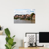 Klein Venetië in Bamberg Poster (Thuiskantoor)