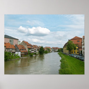 Klein-Venetië in Bamberg Poster