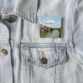 Klein Venetië in Bamberg Vierkante Button 5,1 Cm (In situ)