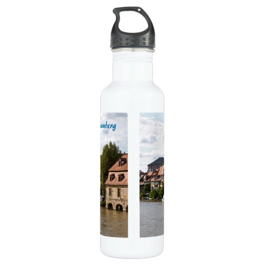 Klein Venetië in Bamberg Waterfles (Achterkant)