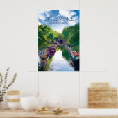 Klein Venetië Regents Canal Reisposter Poster (Keuken)