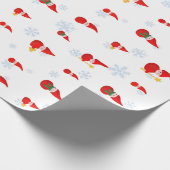 Klein verpakkingspapier van Santas Cadeaupapier (Hoek)