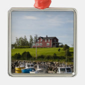 Klein vissersdorp bij Grande-Riviere Metalen Ornament (Voorkant)