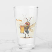 Klein vlieg toast glas (Achterkant)