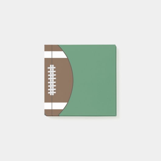Klein Voetbal Notitieboekje Cadeau Post-it® Notes (Voorkant)