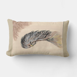 Klein vogelhoofd jurk kussen