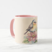 Klein vogeltje mok (Voorkant links)