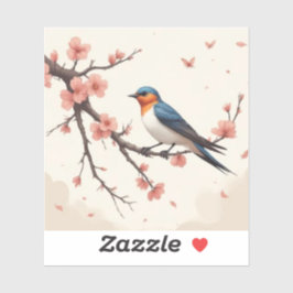 Klein Vogeltje Sticker