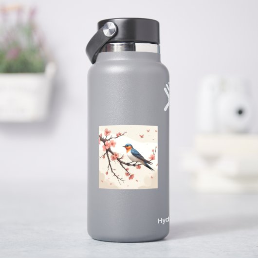Klein Vogeltje Sticker (HydroFlask)