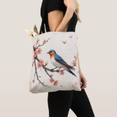 Klein Vogeltje Tote Bag (Dichtbij)