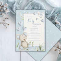 Klein Vogeltje Vertelde Me Blauwe Muis Baby Shower