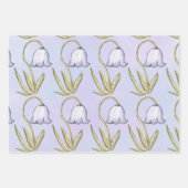 Klein vouwroze en Paarse feiries Inpakpapier Vel (Voorkant)