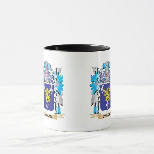 Klein wapenbezit - familiekust mok (Midden)