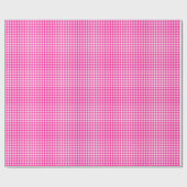 Klein, warm roze en wit cadeaupapier (Vlak)