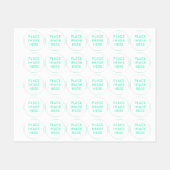 Klein waslabel labels (Vel)