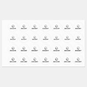 Klein waslabel labels (Vel)