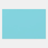 Klein waterval, blauw inpakpapier vel (Voorkant)