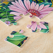 Klein wild zwijn in Flower Meadow Legpuzzel (Zijkant)