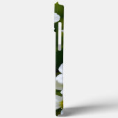 Klein wit bloemontwerp Case-Mate iPhone case (Achterkant / Links)