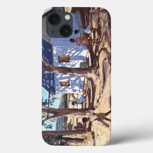 Klein wit huis Karoo Zuid-Afrika Case-Mate iPhone Case (Achterkant)
