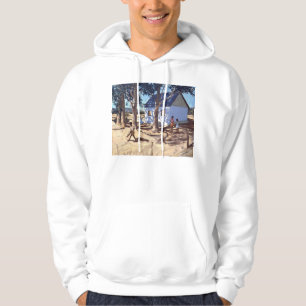 Klein wit huis Karoo Zuid-Afrika Hoodie