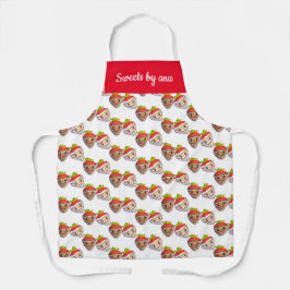 Klein-zakelijk aardbeienvlees Winkelen Schort