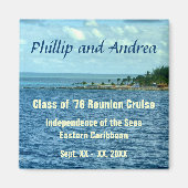 Klein zee kruis, schuifmechanisme magneet (Voorkant)