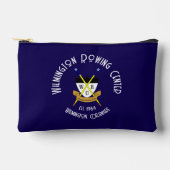 Klein zip zakje blauw etui (Voorkant)