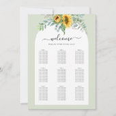 Klein zitschema kaart (Voorkant)