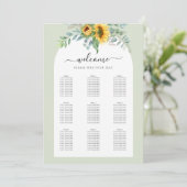 Klein zitschema kaart (Staand voorkant)