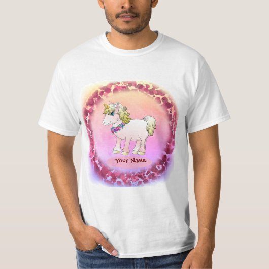 Klein zusje eenhoorn t-shirt (Voorkant)