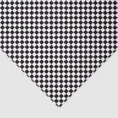 Klein zwart-wit gecontroleerd tissuepapier (Detail)