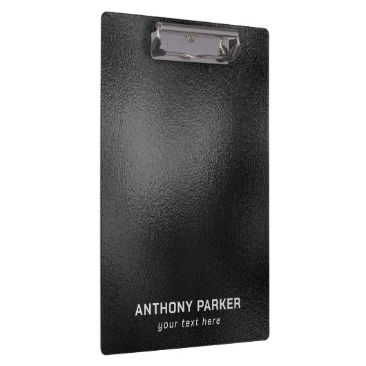 Klein zwarte achtergrond klembord (Rechts)