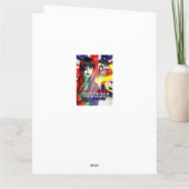 Kleindochter 10e verjaardag Kaart met klein meisje (Achterkant)