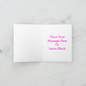 Kleindochter 1e Valentijnsdag - Opmerking Kaart (Binnen)